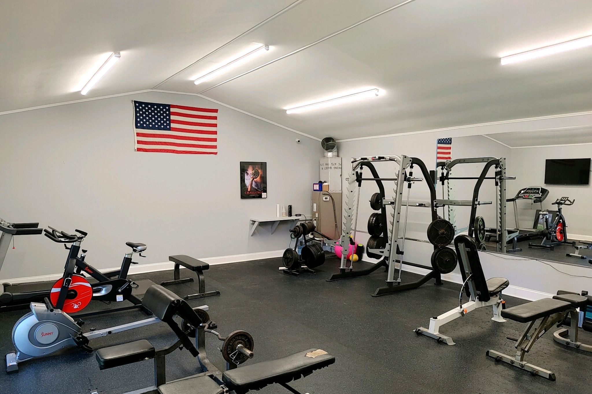 Fitness center at our rehab facility